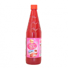 9am Sharbat E Jannat Rose Flavour  Plastic Bottle  750 millilitre